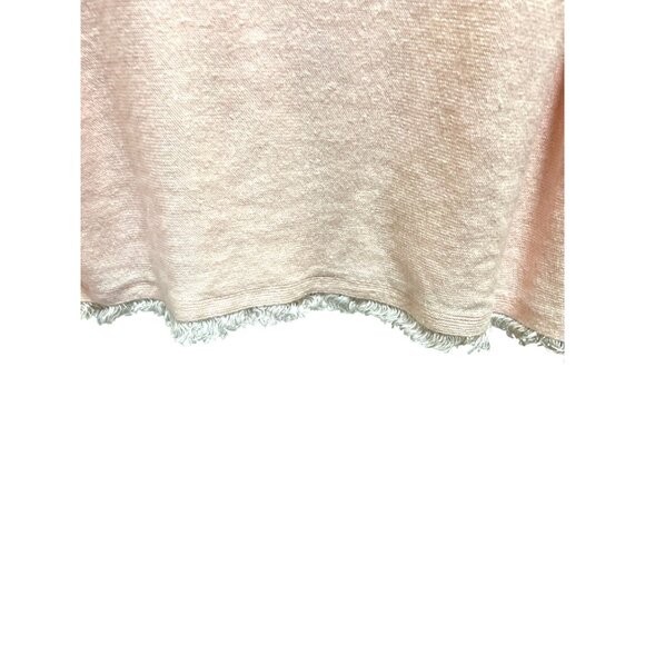 J.Jill Linen Blend Sleeveless Crewneck Top Blush Size XL Coastal Boho Summer - Picture 9 of 12